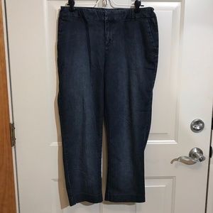 Coldwater Creek Natural Fit Cropped Jeans Size 10
